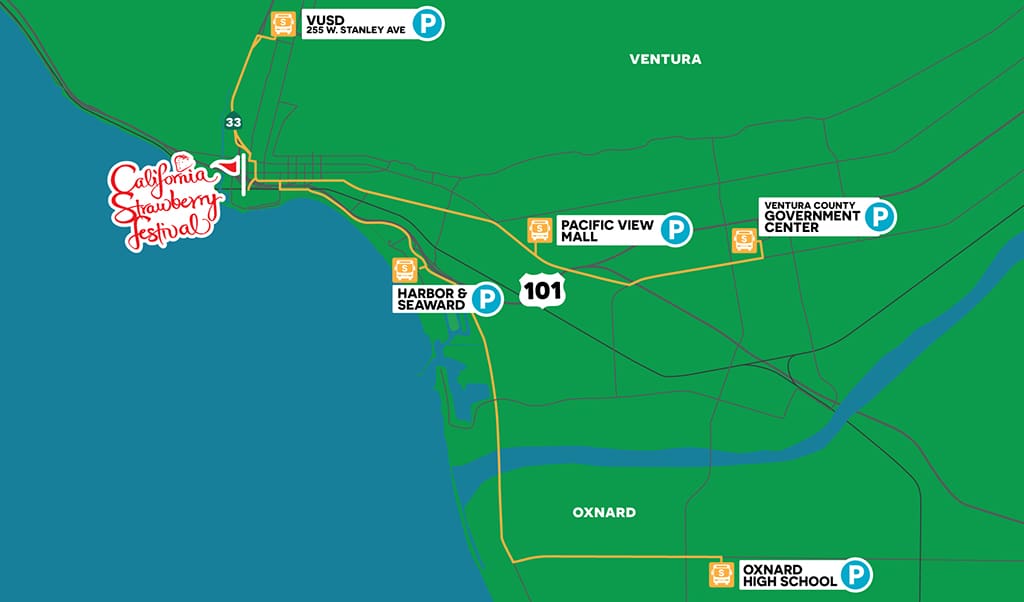 map shuttle routes